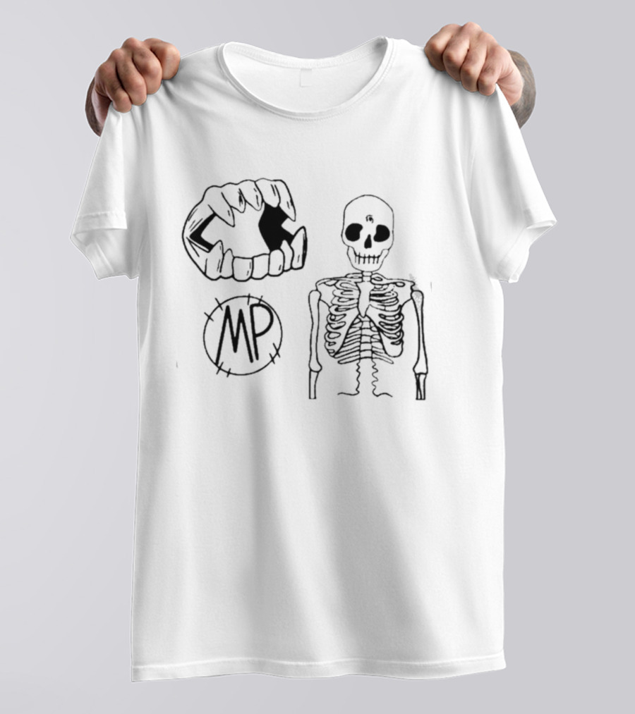 MP Skeleton And Fangs Magnolia Park Merchandise T-Shirt
