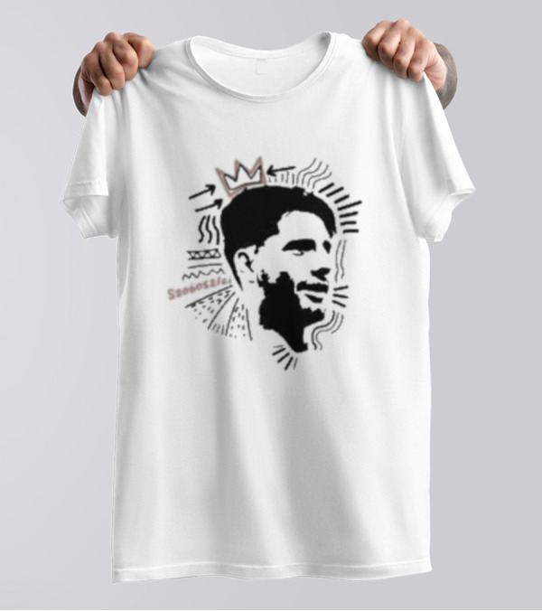 Dominik Szoboszlai Crown Graphic With Red Accents T-Shirt