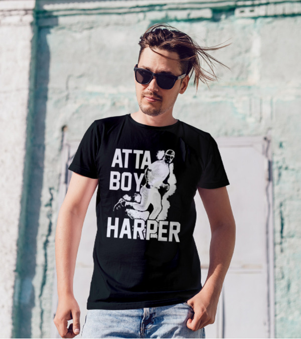 Atta Boy Harper Baseball Player Running T-Shirt