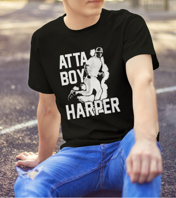 Atta Boy Harper Baseball Player Running T-Shirt