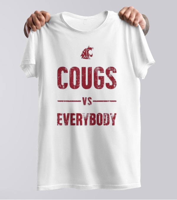 Cougs Vs Everybody Washington State Cougars T-Shirt
