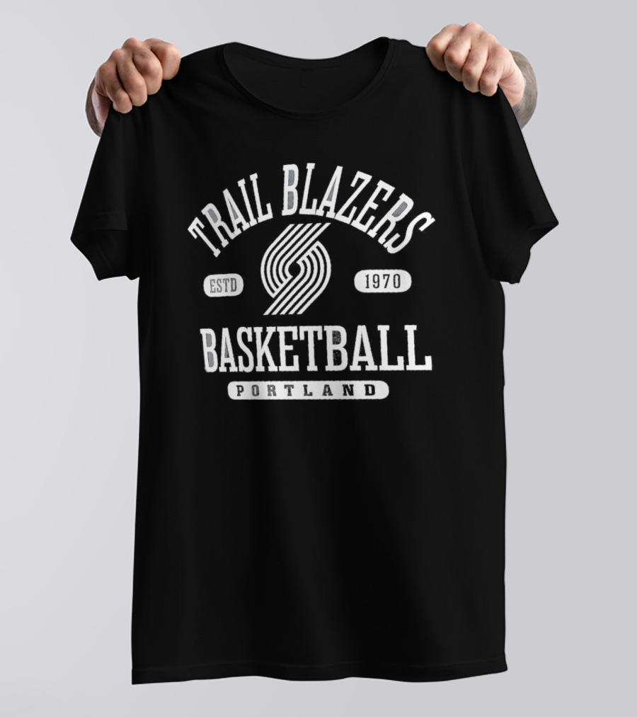 Trail Blazers Basketball ESTD 1970 Portland T-Shirt