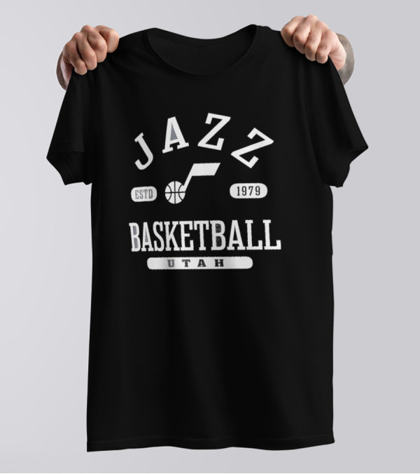 Utah Jazz Basketball Estd 1979 T-Shirt