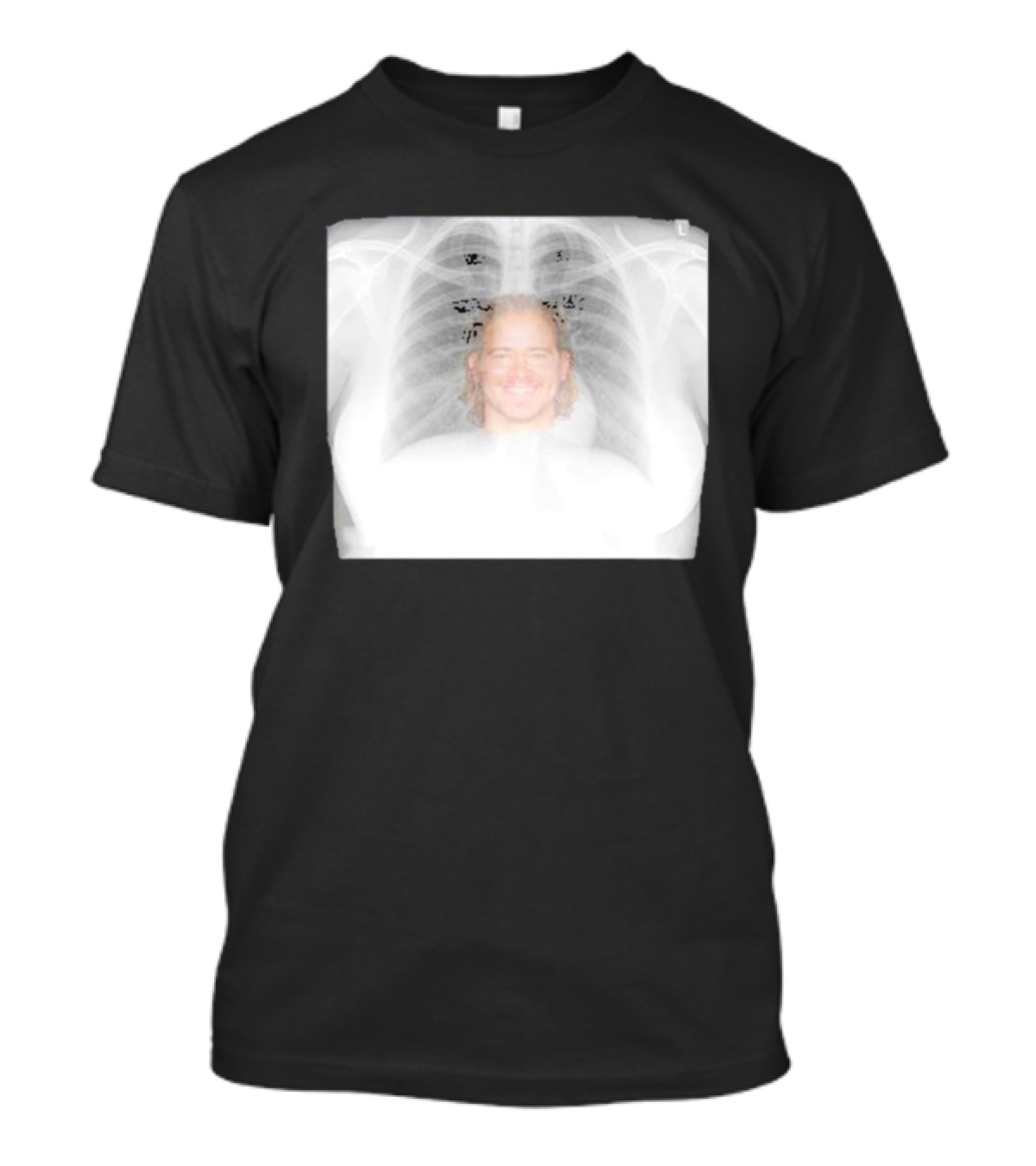 Zach Wilson Dawg In Him X-Ray Face Image T-Shirt