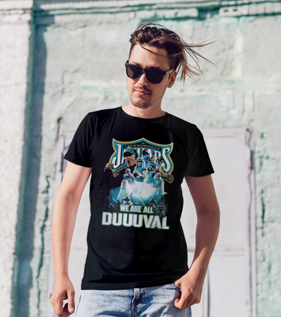 Jacksonville Jaguars Players We Are All Duuuval Victory T-Shirt