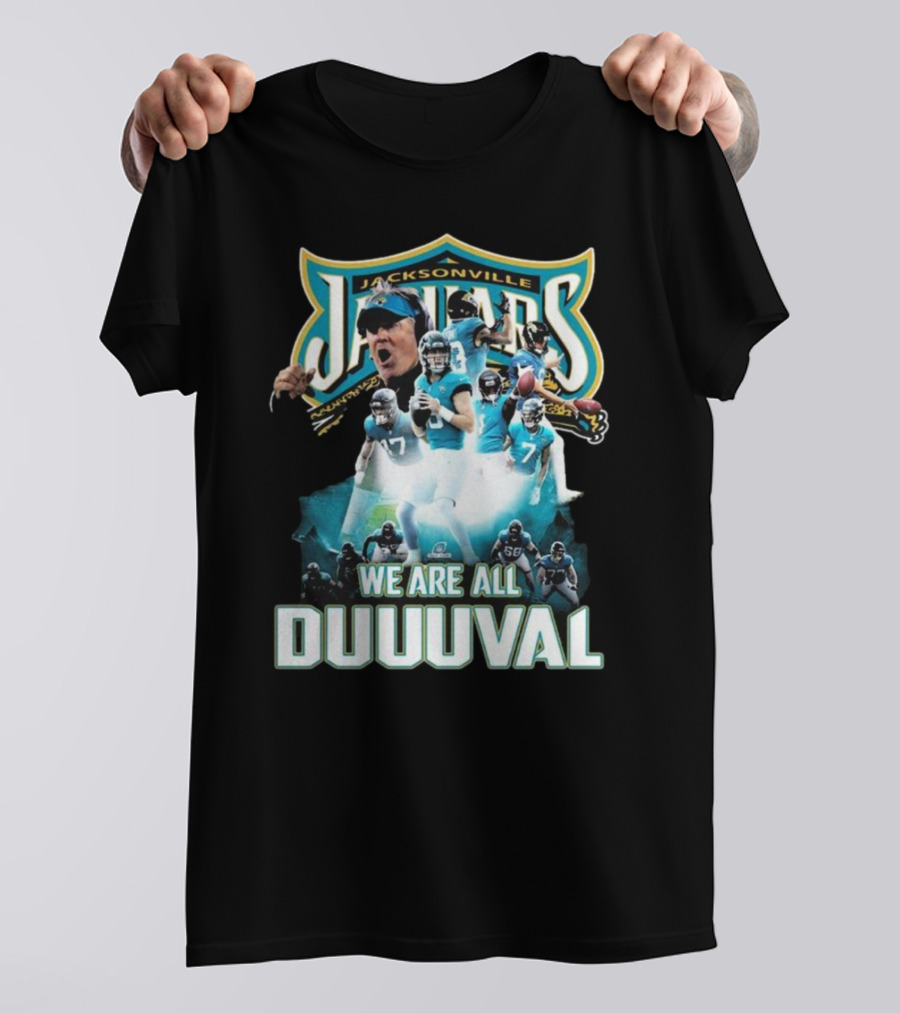 Jacksonville Jaguars Players We Are All Duuuval Victory T-Shirt