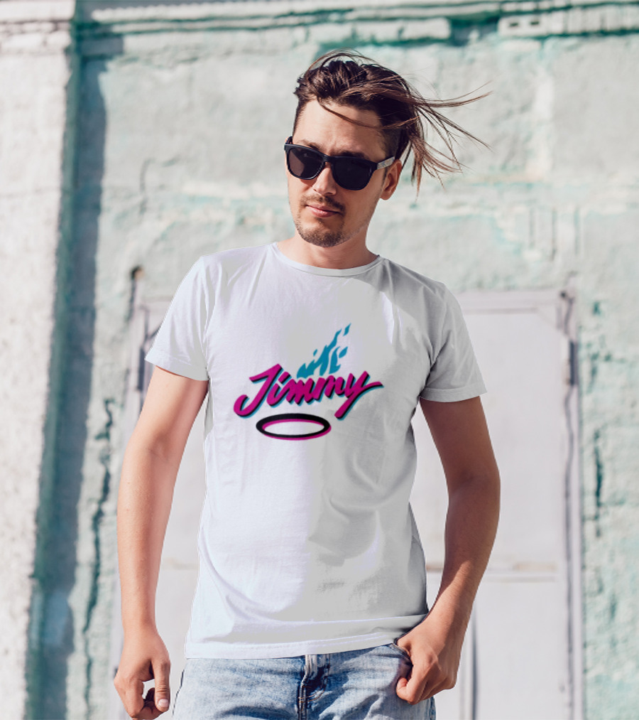 Jimmy Heat Retro Flame T-Shirt