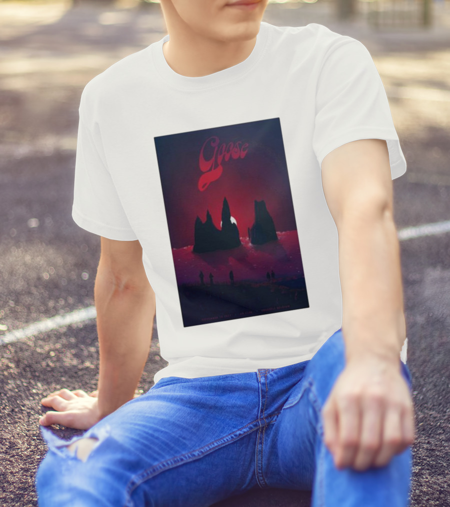 Goose Concert November 13 Ancienne Belgique Brussels Event T-Shirt