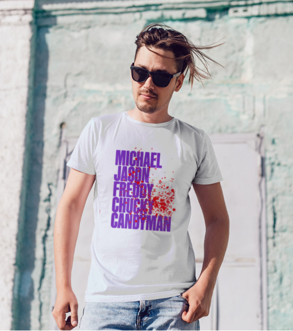 Michael Jason Freddy Chucky Candyman Horror Legends T-Shirt