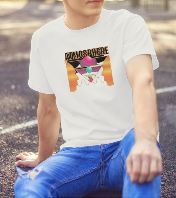 Atmosphere Heads Reflection Triangles Orbs T-Shirt
