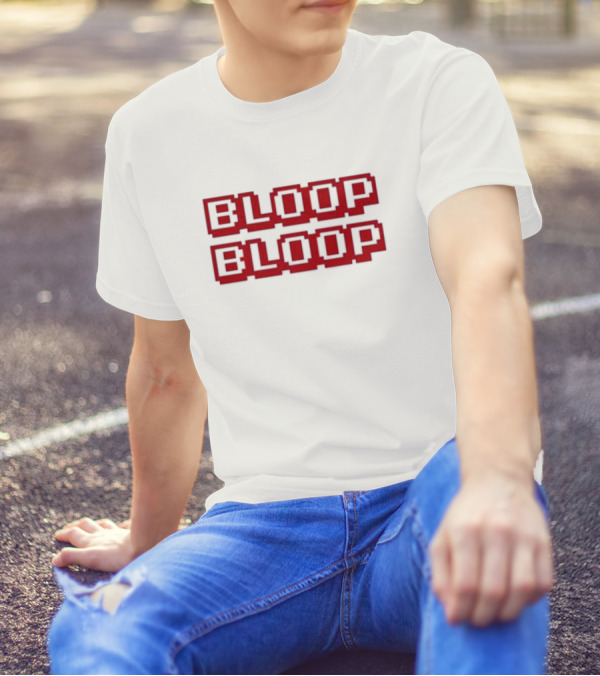 Bloop Bloop Pixelated T-Shirt