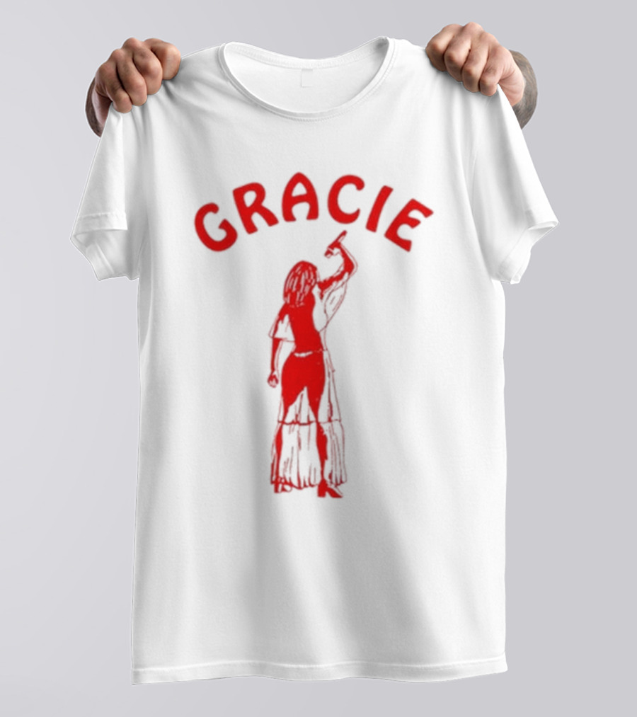 Gracie Abrams Gracie Red Illustration Image T-Shirt