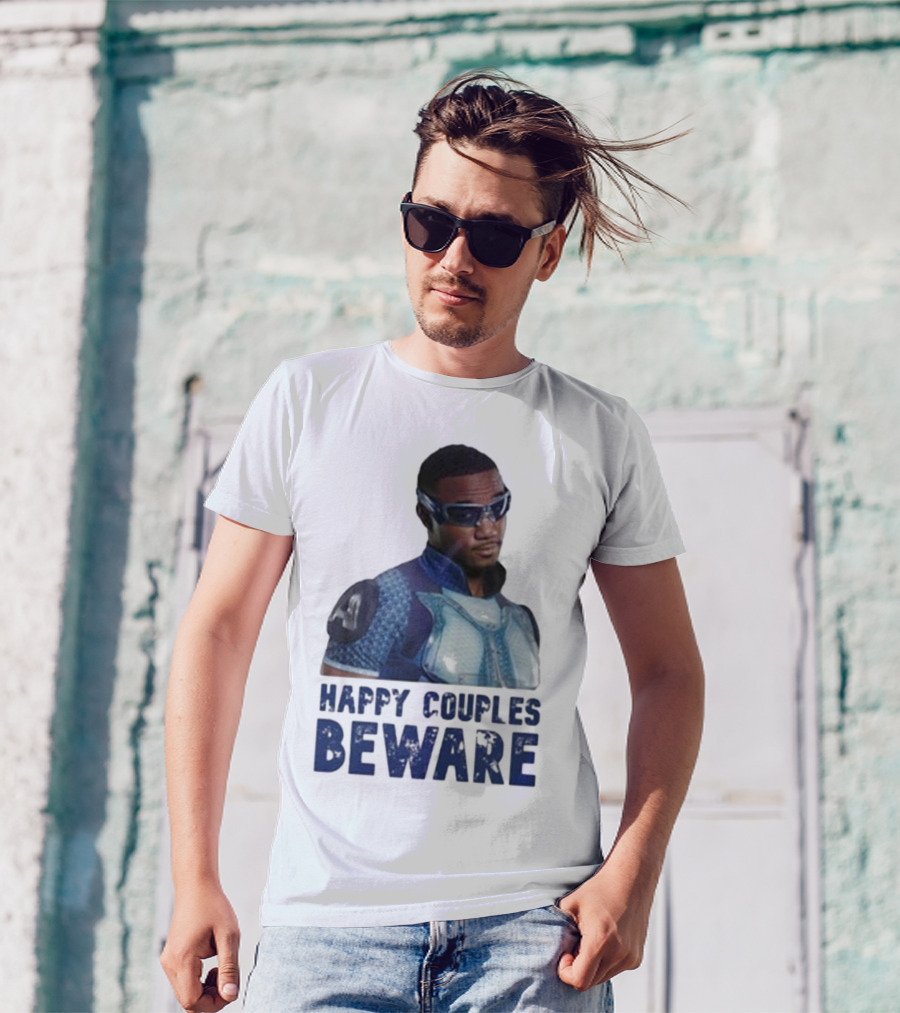 Happy Couples Beware Captain Secret Identity T-Shirt
