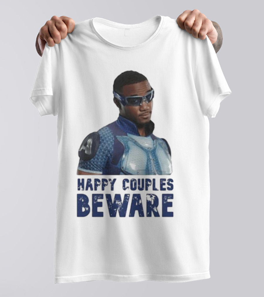 Happy Couples Beware Captain Secret Identity T-Shirt