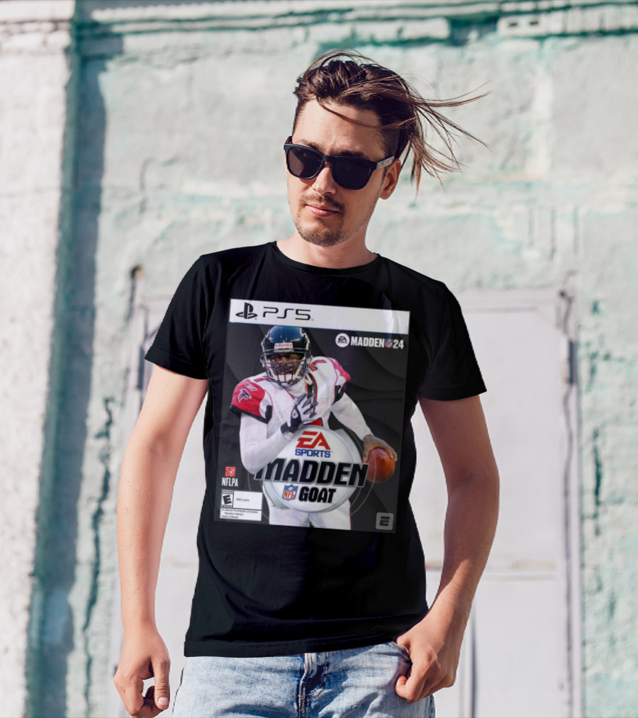 PS5 EA Sports Madden 24 NFLPA Michael Vick Madden GOAT NFL T-Shirt
