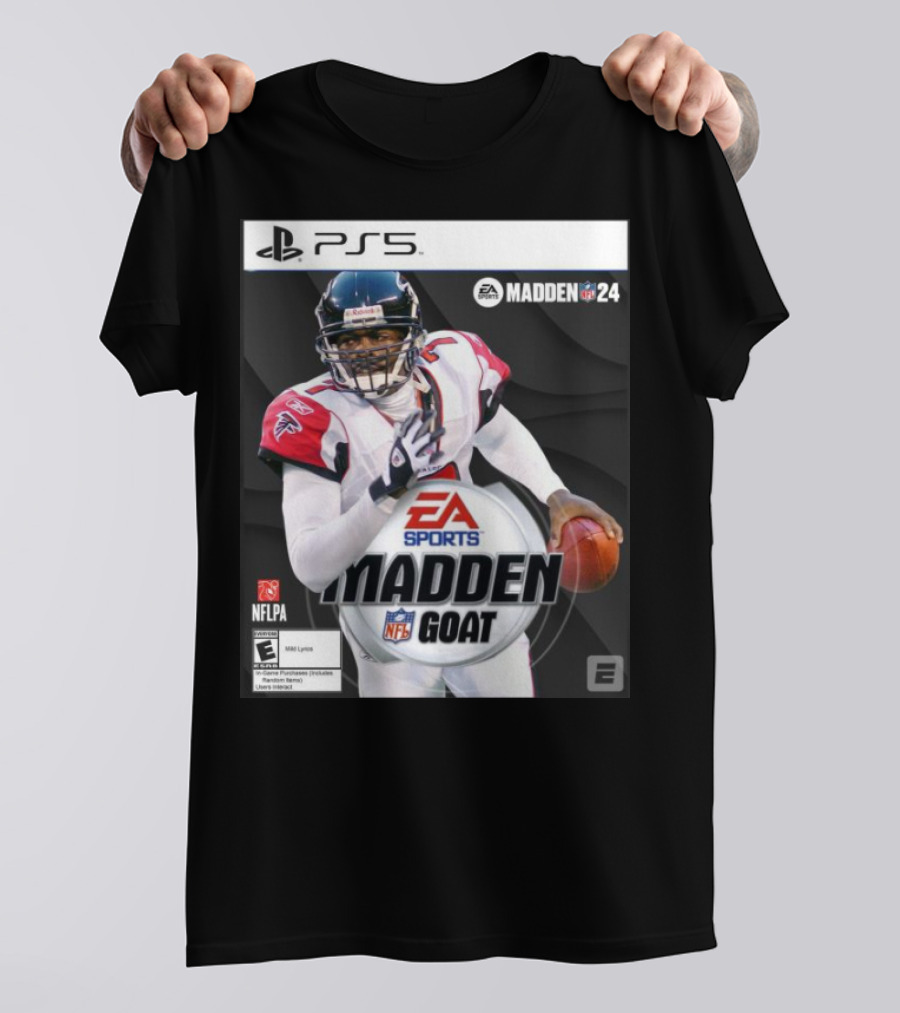 PS5 EA Sports Madden 24 NFLPA Michael Vick Madden GOAT NFL T-Shirt