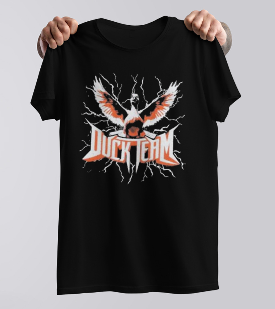 Naddpod Duck Team Metal Winged T-Shirt