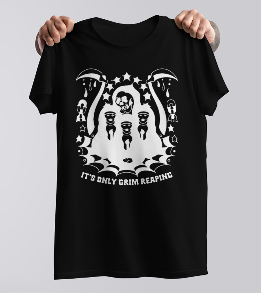 It's Only Grim Reaping Pup Grim Reaping T-Shirt