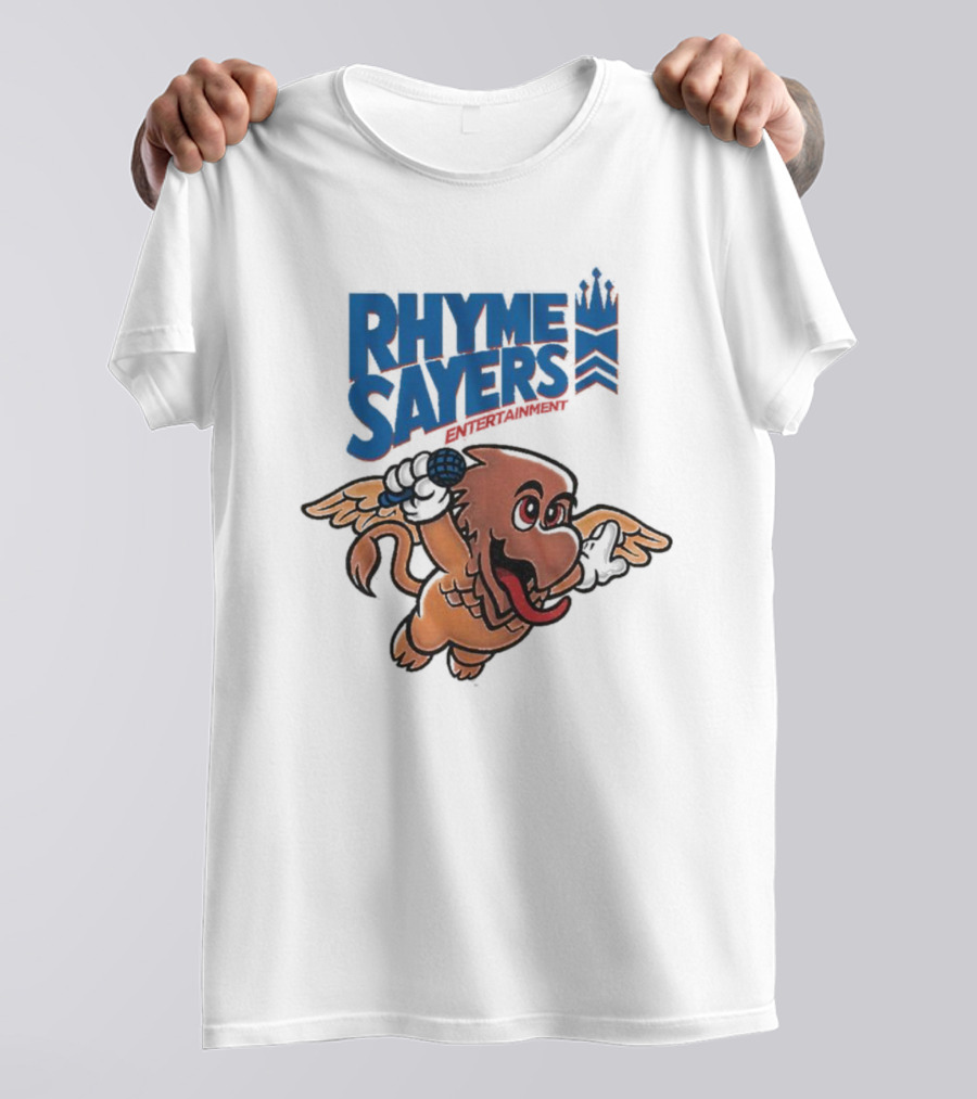 Rhymesayers Entertainment Monkey With Wings And Microphone T-Shirt