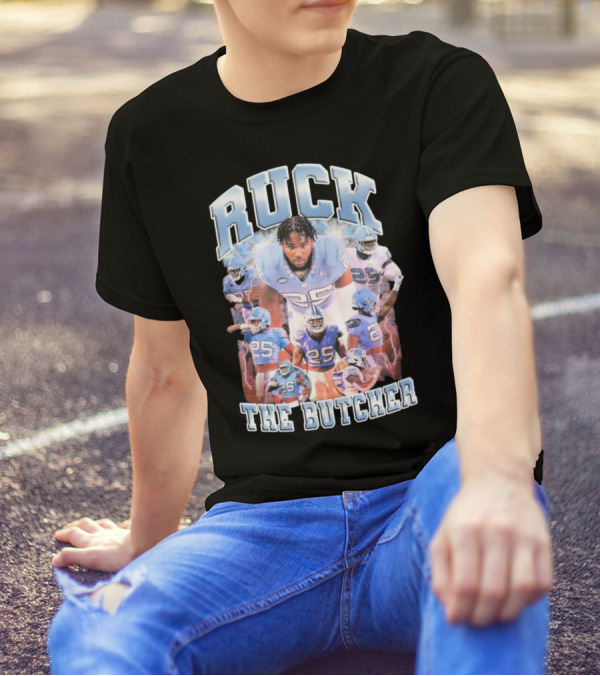 RUCK The Butcher 25 Football Montage T-Shirt