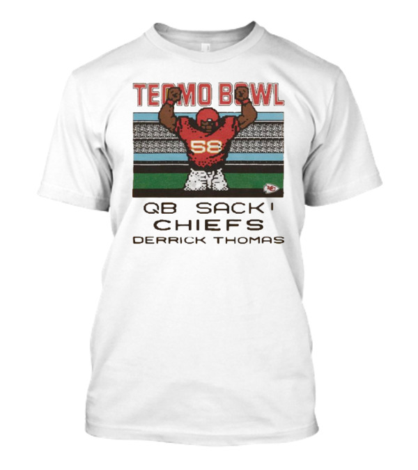 Tecmo Bowl QB Sack Chiefs Derrick Thomas T-Shirt