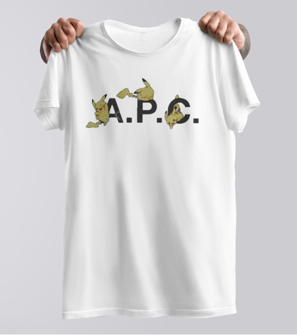 Pokémon × A.P.C. Pikachu Trio T-Shirt