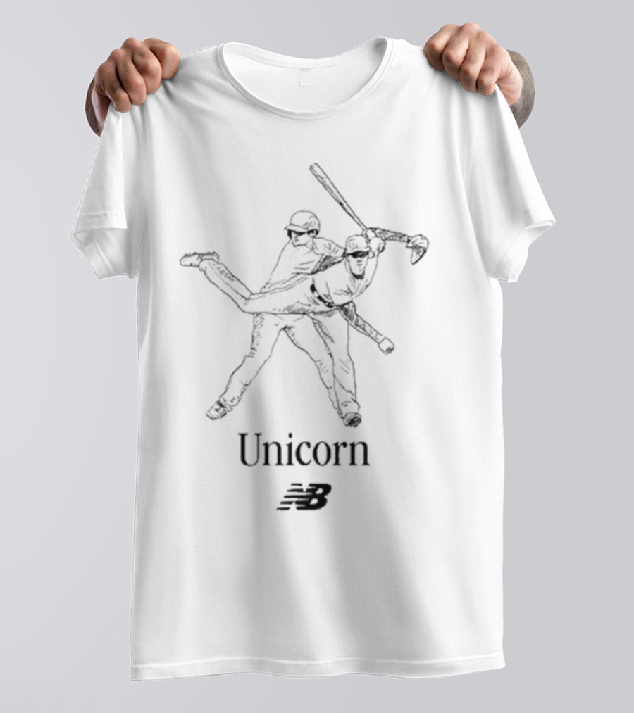 Shohei Ohtani Unicorn Baseball New Balance T-Shirt