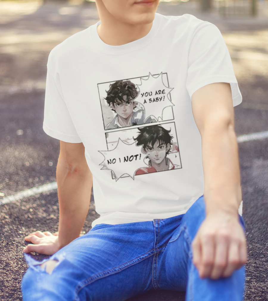 Slushynoobz You Are A Baby No I Not Anime Character Exchange T-Shirt