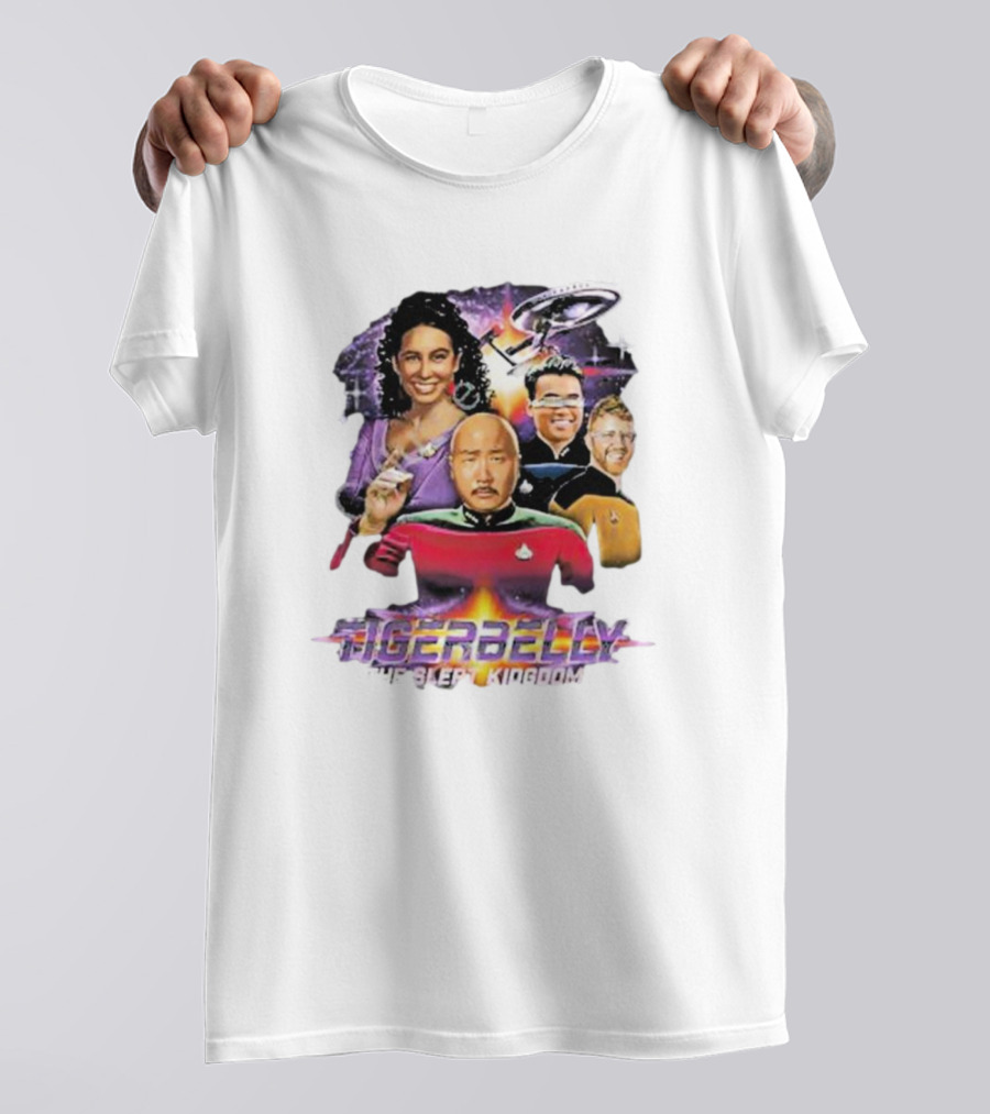 TigerBelly The Slept Kingdom Star Trek Crew T-Shirt