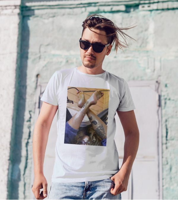 Omgitsbratch Yoga Yin Yang Tattoo Handstand T-Shirt
