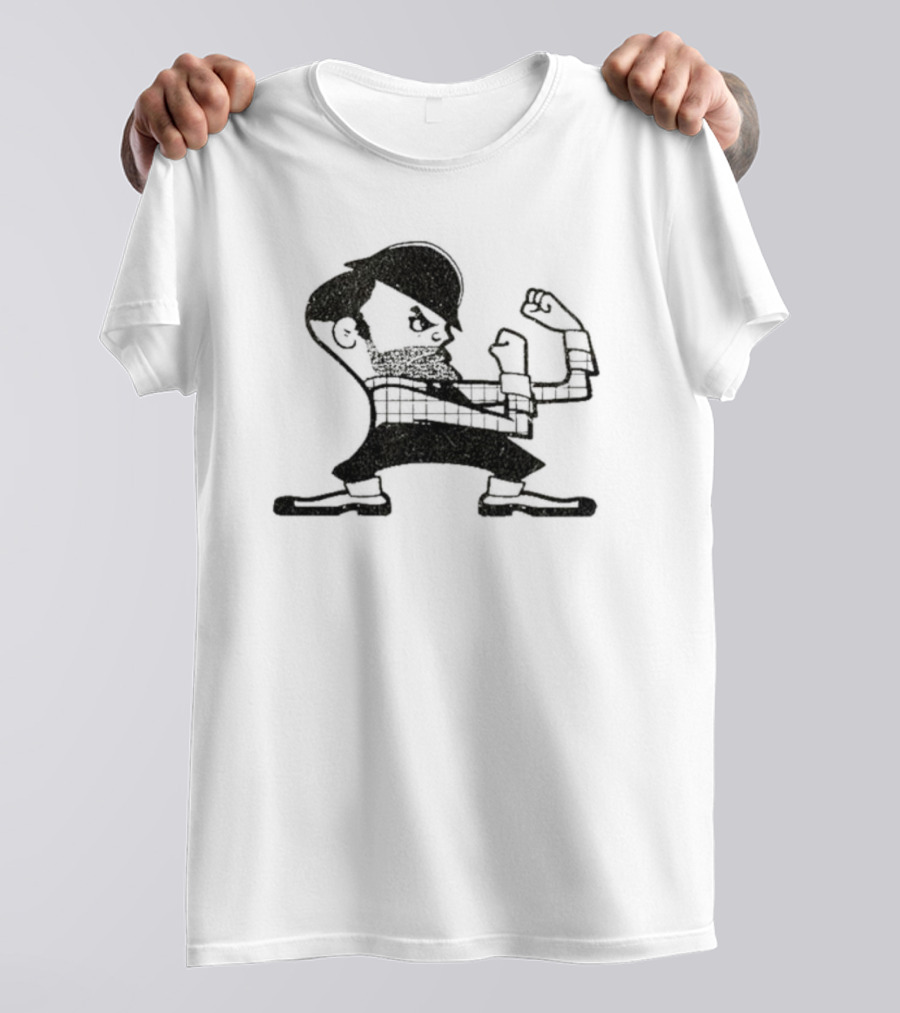 Fighting Mcbeams Vintage Cartoon Boxer Character T-Shirt