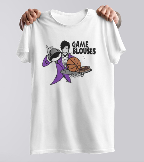 Game Blouses Basketball And Pancakes Purple Jacket T-Shirt