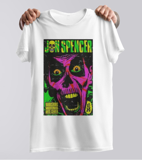 Jon Spencer Harrisburg Midtown Arts Center Nov 24 T-Shirt