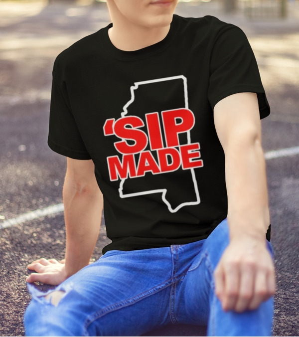 'SIP MADE Mississippi Outline Bolden T-Shirt