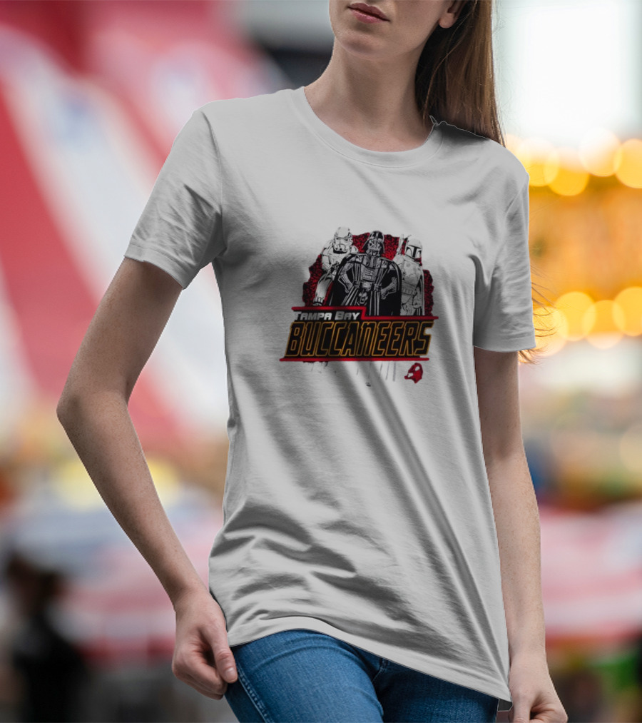 Tampa Bay Buccaneers Star Wars Crossover Junk Food T-Shirt