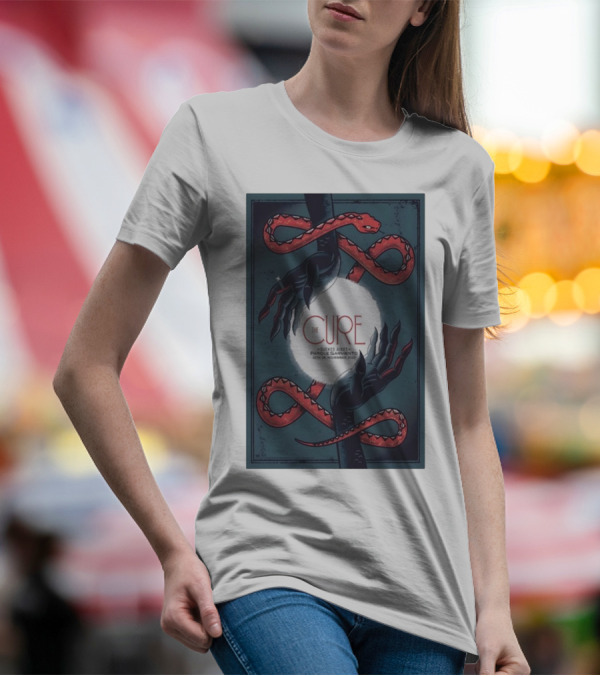The Cure Buenos Aires November 25 Argentina Phantom Hands And Serpents T-Shirt