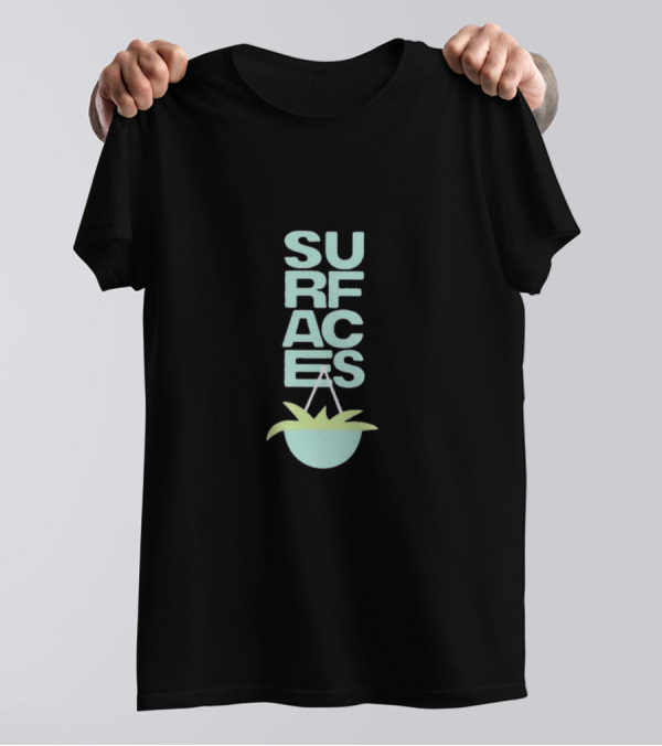 SURFACES Where The Light Is Oil Green T-Shirt