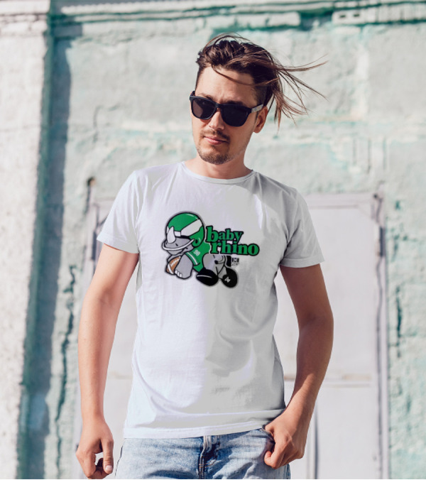 PHLY 98 Baby Rhino Football Playful T-Shirt