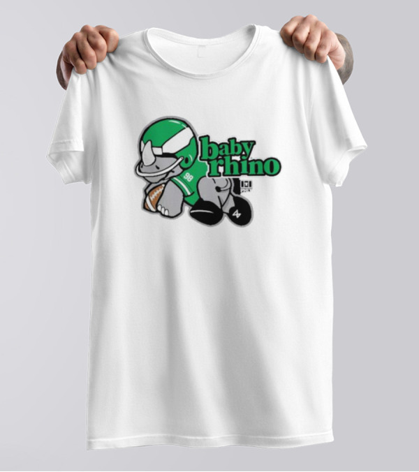 PHLY 98 Baby Rhino Football Playful T-Shirt