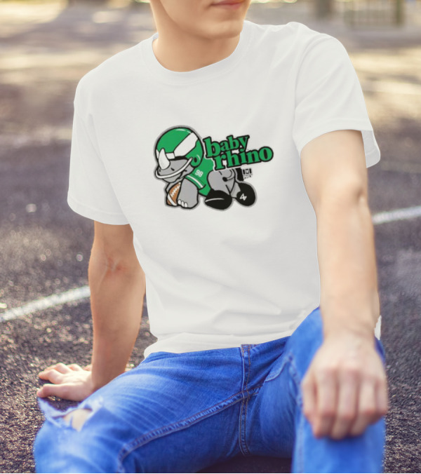 PHLY 98 Baby Rhino Football Playful T-Shirt