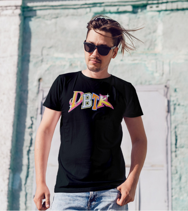 DBTK Colorful Logo Design Word T-Shirt
