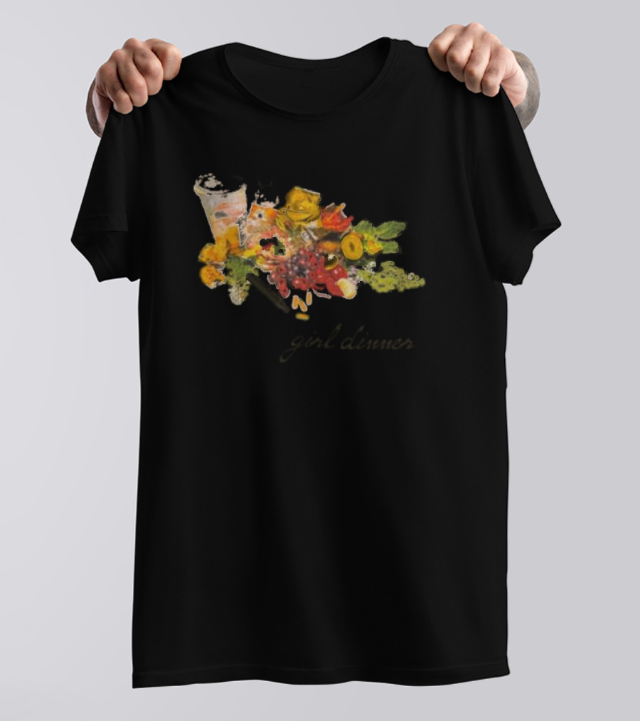 Girl Dinner Fruit Platter With Drink T-Shirt
