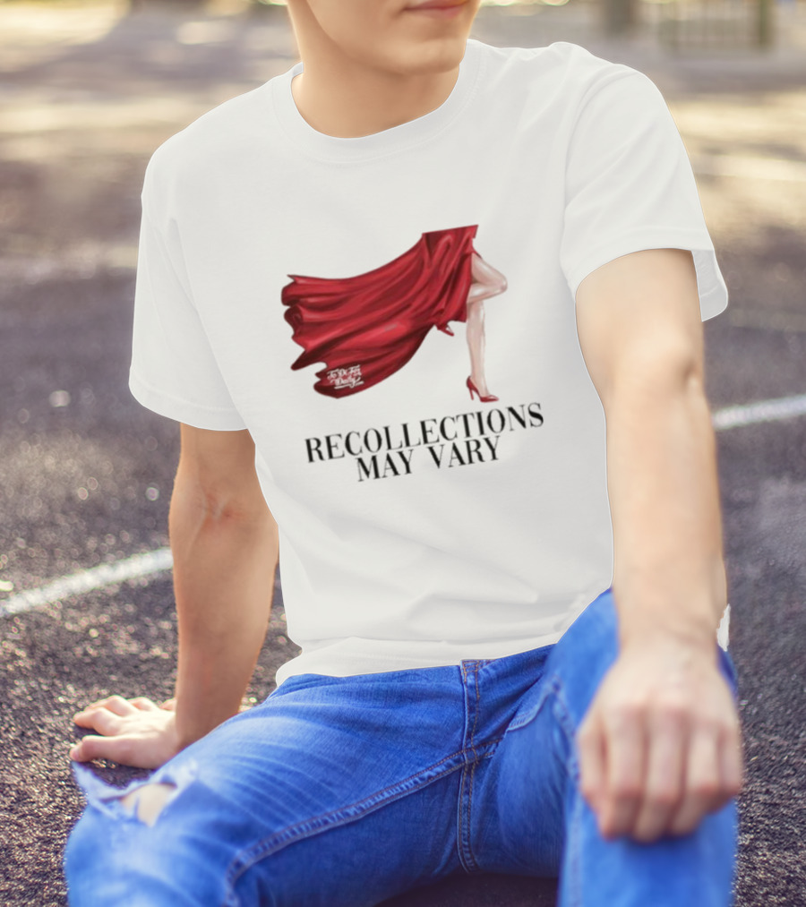 Kate Middleton Catherine Princess Of Wales Recollections May Vary Red Dress T-Shirt