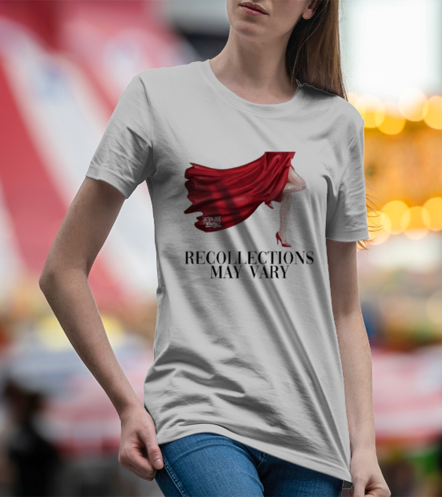 Kate Middleton Catherine Princess Of Wales Recollections May Vary Red Dress T-Shirt