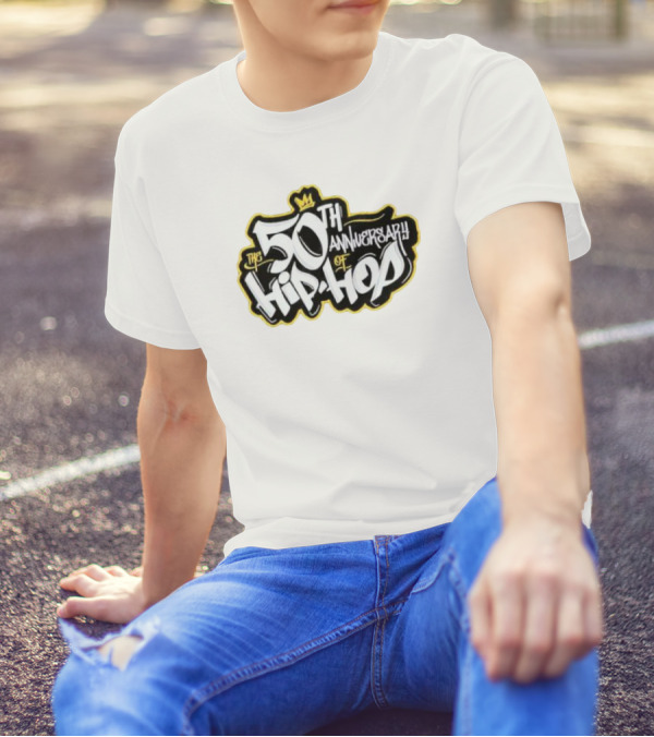 Mitchell And Ness The 50th Anniversary Of Hip Hop T-Shirt