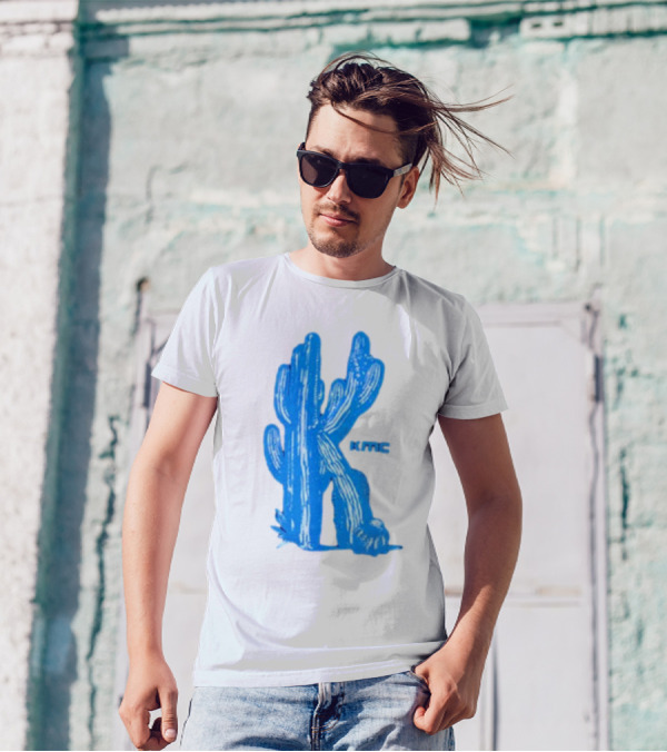 Cactus KMC Blue Wheels T-Shirt