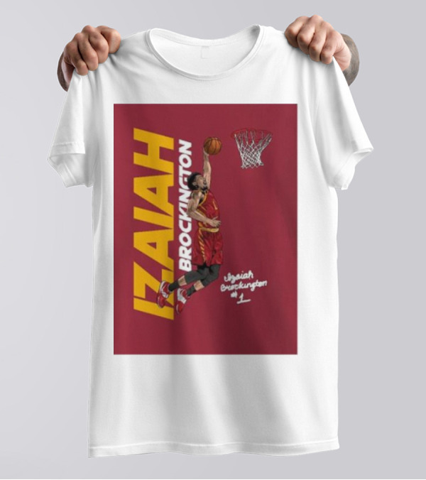 Izaiah Brockington Basketball Dunk #1 Youth T-Shirt