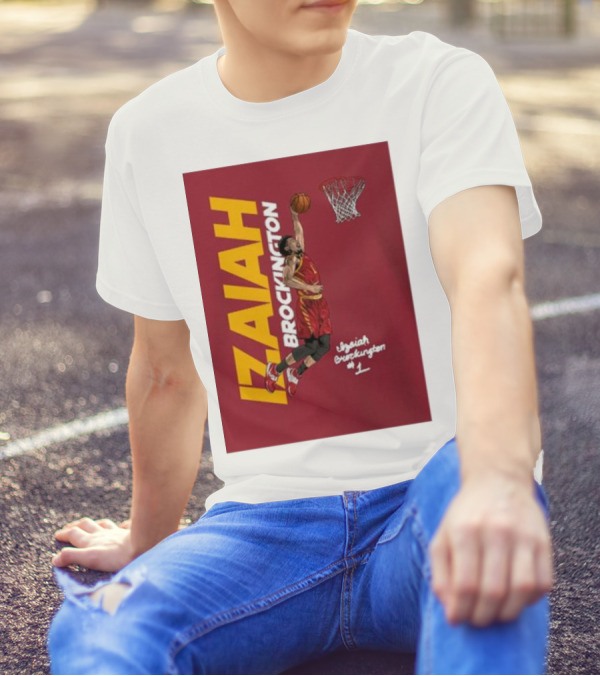 Izaiah Brockington Basketball Dunk #1 Youth T-Shirt