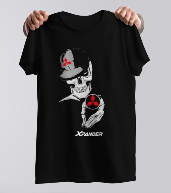 Xpander Skeleton Mitsubishi Logo Cap T-Shirt