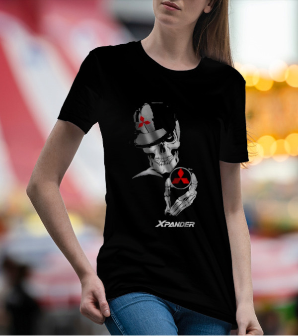 Xpander Skeleton Mitsubishi Logo Cap T-Shirt